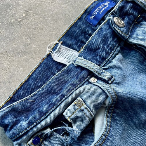 Scotch & Soda Men’s Mid Rise Amsterdam Dean Loose Tapered Organic Cotton Jeans - Picture 6 of 9