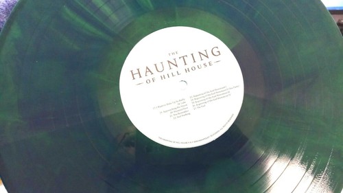 The haunting of hill house 2LP green blue splatter WAXWORK LP rare Netflix - Foto 3 di 3