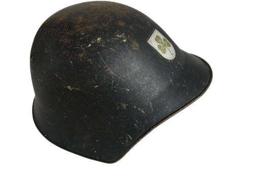 🔥WW2 Soldier SWISS RARE Helmet M1918 Unique Badge M18/43 Original Paint WWII - Picture 16 of 24