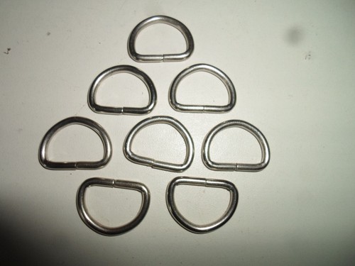 Plastic & Metal Curtain & Holdback Rings Various Sizes & Options Round & D Shape - Picture 53 of 64