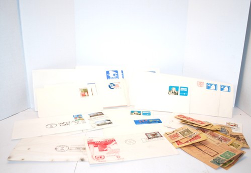 ASSORTED STAMPS & ENVELOPES (38) - Picture 1 of 6