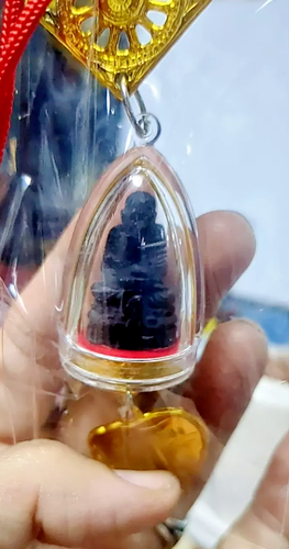 Phra LP Tuad Mix Leklai Nampee Coche Colgante Buda Tailandés Amuleto Potente Protección - Imagen 4 de 5