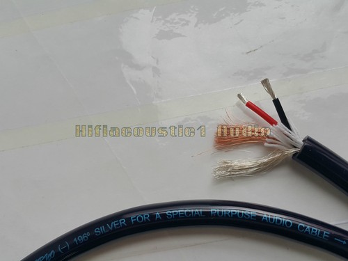 1pair Pure Copper Silver Plated Audio RCA Cable interconnect - Picture 4 of 9