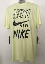 Nike Running Men's Dri-Fit Yellow Tee Shirt - Size: M - New with Tags