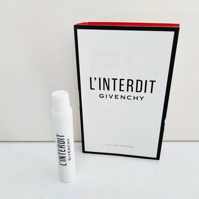 Givenchy L'Interdit Eau de Parfum mini Spray Fragrance, 1ml, Brand New!