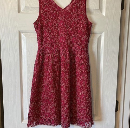 Joie Lace Fit and Flare Dress Size Small - Picture 2 of 7