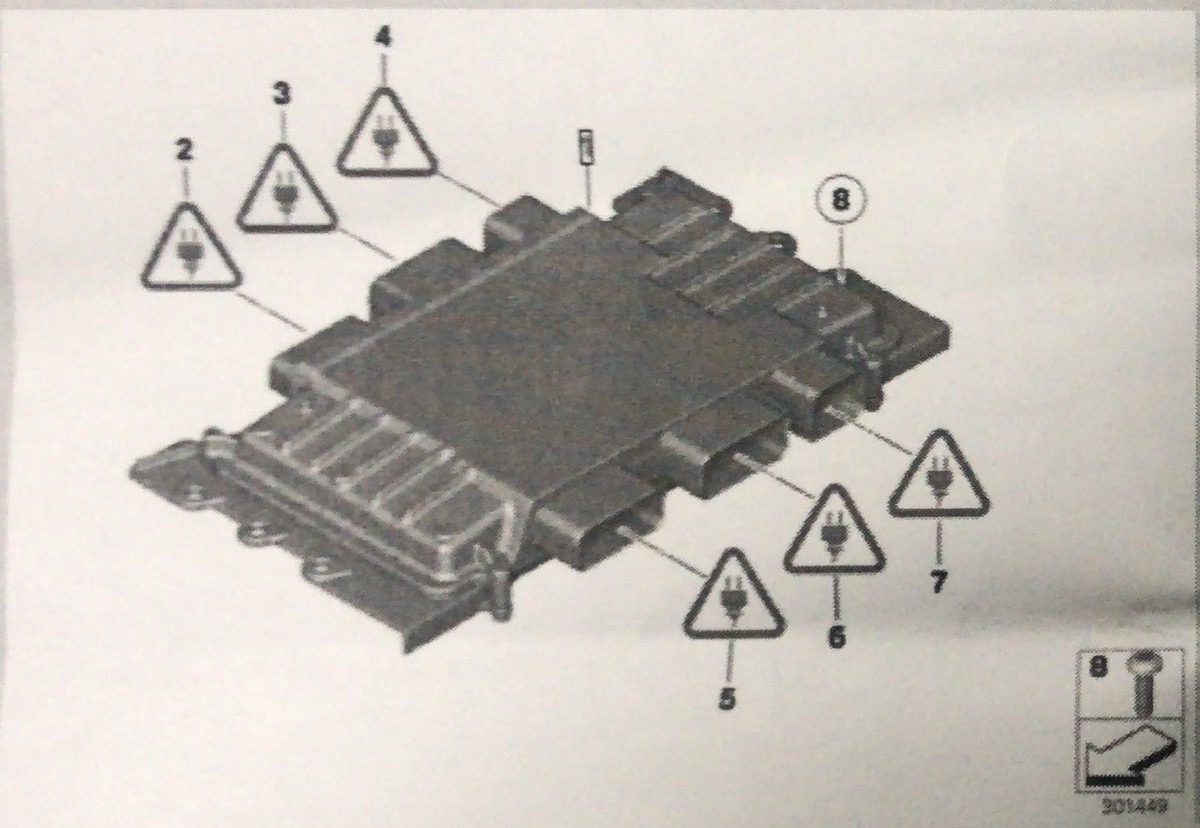 NEW 12148623493 BMW OEM ECM / PCM / ECU Engine Control Module 