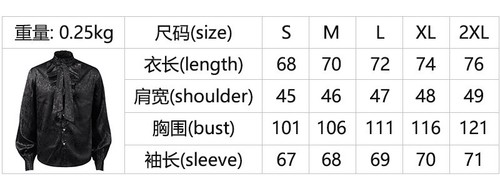 Camisa plisada para hombre ropa medieval steampunk victoriana top camisas de vestir formales - Imagen 2 de 15