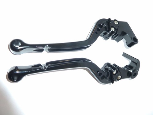 Yamaha MT-09 Sp 2021-2023 Freno Lungo + Frizione Nero Leve da Corsa Strada Pista - Picture 5 of 9