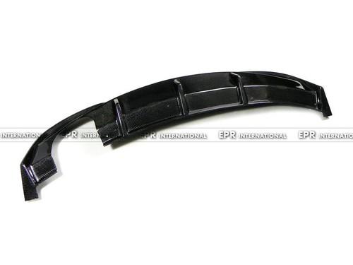 For BMW E82 E88 2Door Coupe Carbon RG Style Sport Model Rear Bumper Diffuser Lip - Picture 7 of 9