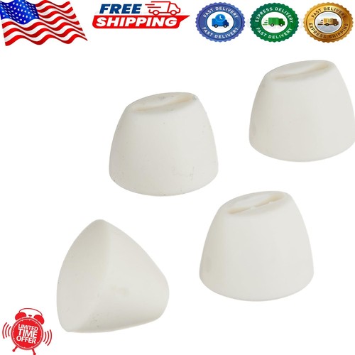 White Plastic Kitchen Sink Rack Feet – 4 Pack for Quick Replacement Solutions