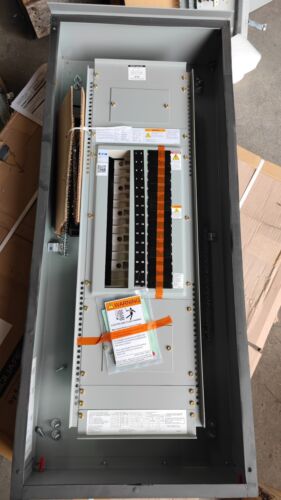 EATON PRL2x 100 AMP 480Y 277V 3PHASE 4WIRE 30 Cir NEMA 3R Panelboard 48 inch CU - Picture 2 of 8