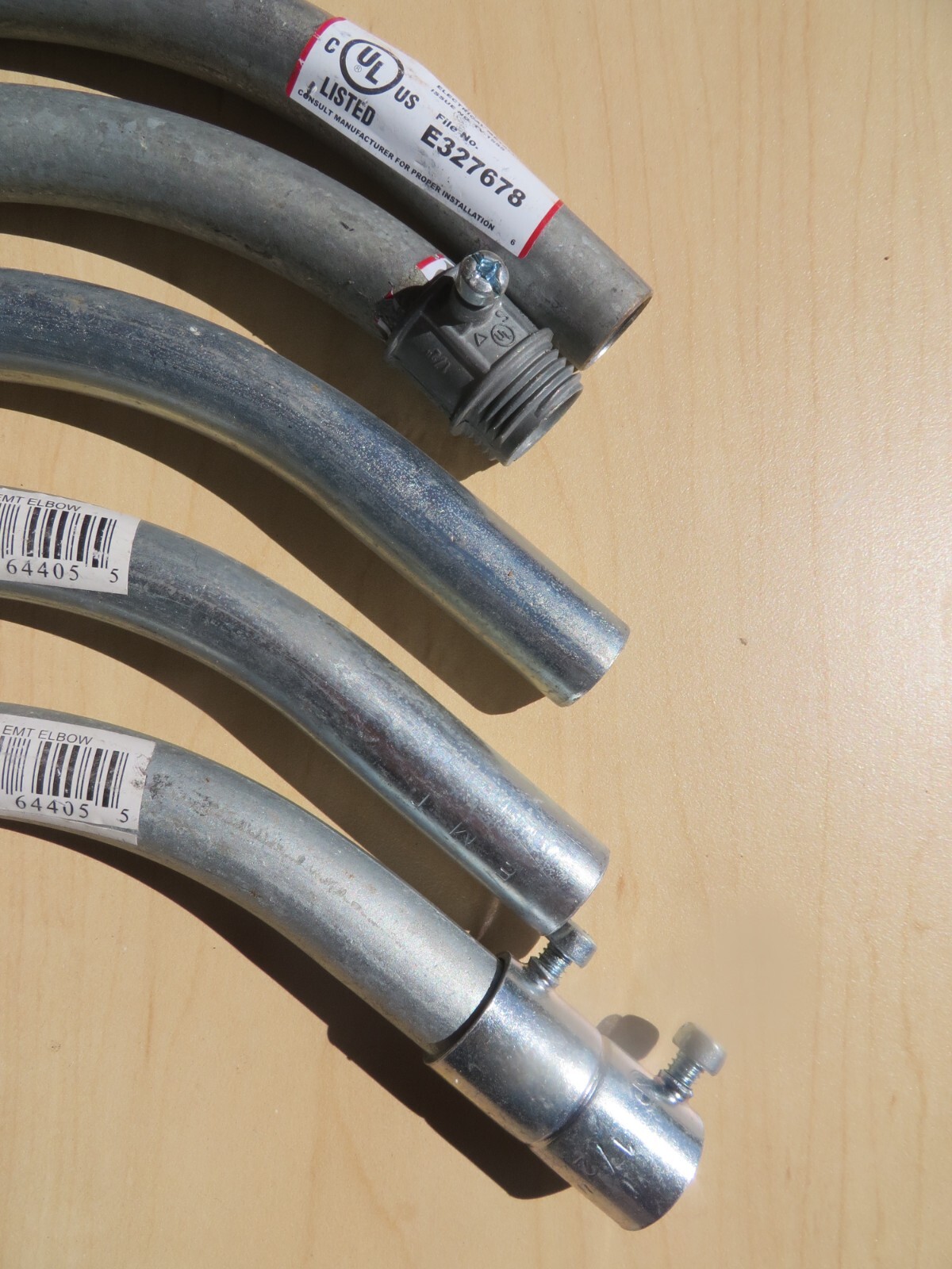 5 x 1/2" EMT Tubing Elbows eBay