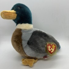 Vintage Ty Original Beanie Baby Babies Buddy Jake The Mallard Duck Vintage 1998