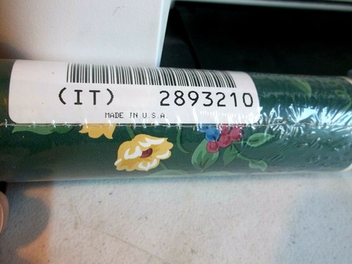 1 Longaberger Emerald Vine Prepasted Border NIB 5 Yards Wallpaper - Picture 3 of 3