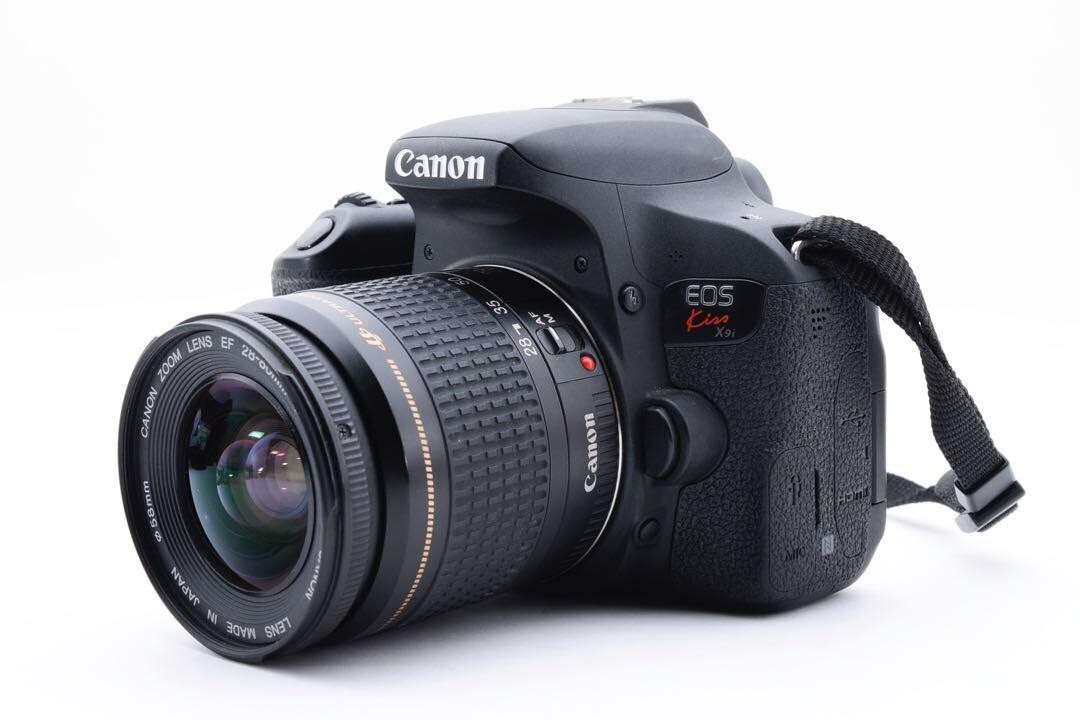 Canon EOS Rebel T7i (Kiss X9i) DSLR Camera with Canon EF 28-80mm