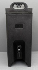 Carlisle Cateraide Insulated 5 gallon 2-Handle Black Beverage Drink Dispenser b
