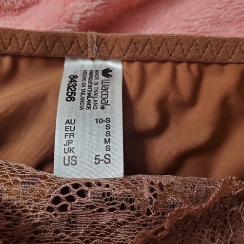 Wacoal Set of 2 Panties Brown/Black Size Small - Picture 7 of 13