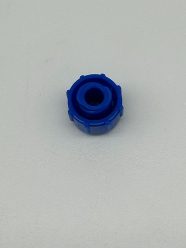 Global Medical Products Syringe Tip Cap, Luer Lock, Blue, Non-Sterile, 100 Pack - Picture 2 of 3