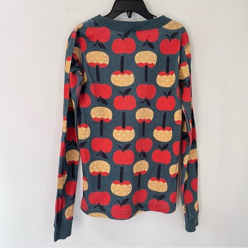 Hanna Andersson BUNDLE Organic Cotton Fall Long John Pajama Tops Set of 3 - 10Y - Picture 3 of 7