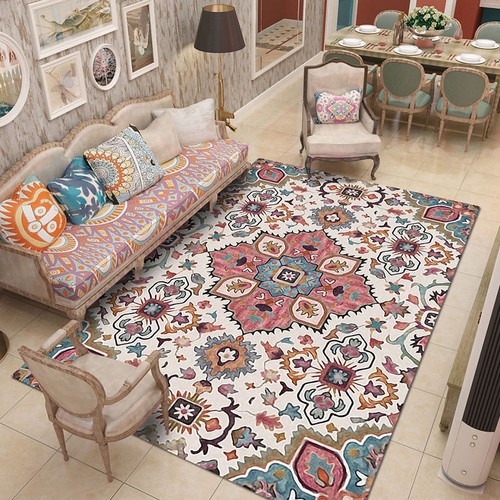 Modern Area Rug for Bedroom Carpet Large Soft Bedroom Living Room Anti-Slip AU - Picture 16 of 69