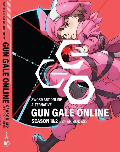 Sword Art Online Alternative : Gun Gale Online Season 1+2 (Vol.1-24End)-Eng Dub