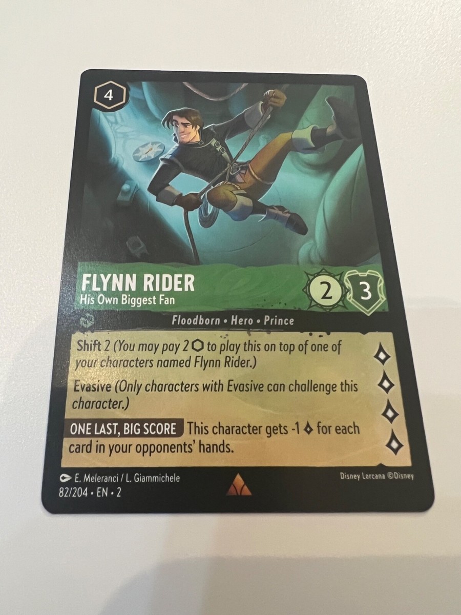 flynn rider lorcana card  chapter 1: 74/204 STL File for 3D printingCults Confident Vagabond Ink Type Disney Lorcana Rise of Floodborn