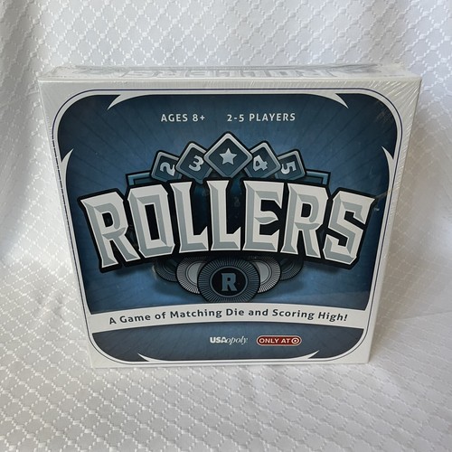 Rollers A Game of Matching Die and Scoring High USAopoly Strategy 2-5 Players  - Picture 1 of 8