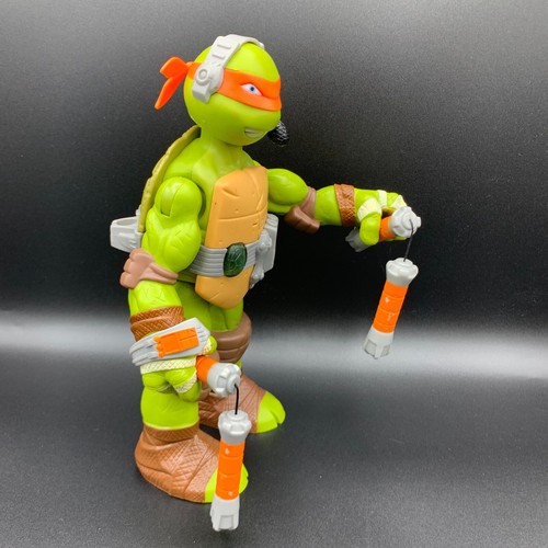 2014 Playmates Teenage Mutant Ninja Turtles Michelangelo 10'' Action Figure TMNT - Picture 2 of 6