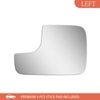 Mirror Glass Towing Fits 94-09 Dodge Ram 2500 1500 Driver Left Side LH Flat 2762
