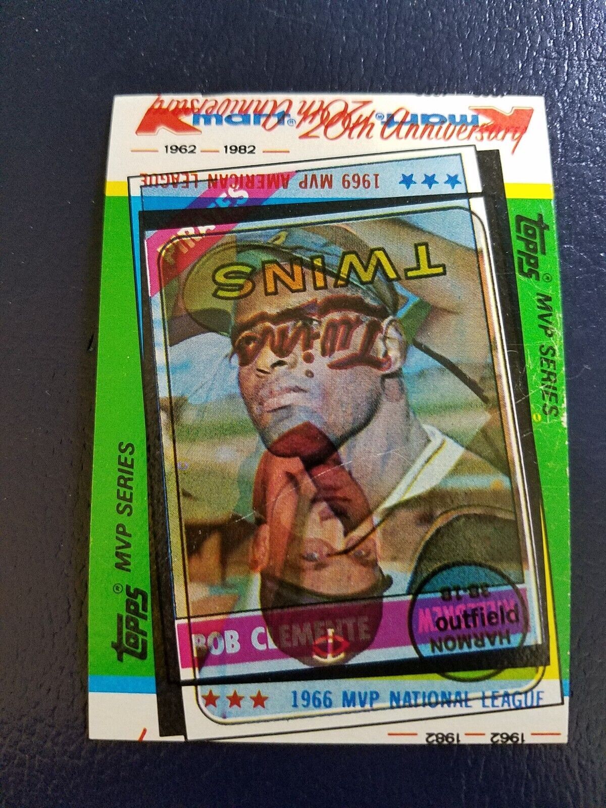 RARE OVER PRINT OVERPRINT ERRORS 1982 Topps KMART 20th Anniversary YOU PICK - Picture 9 of 93