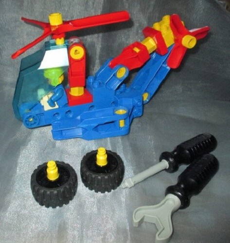 Lego Duplo Toolo Flugzeug Flieger Action Wheelers Helicopter Hubschrauber 2925 - Bild 3 von 9