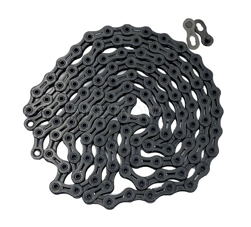 PYC DLC 11 Speed MTB/Road Super Light Bike Chain 116L Black Fit Shimano Sram - Picture 4 of 9