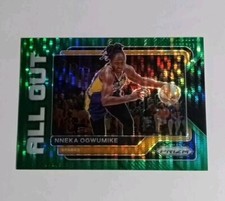 2023 WNBA Panini Prizm Nneka Ogwumike All Out LA Sparks # 14 Green Pulsar 04/25