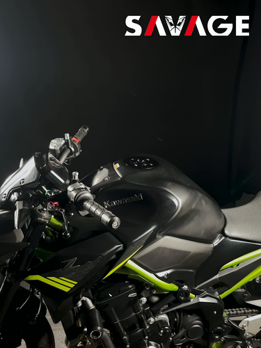 Cubierta del tanque de combustible CNC con tapa de gas de aceite para KAWASAKI Z400/Z650/Z650RS/Z900/Z900SE/Z H2 - Vídeo 1 de 1