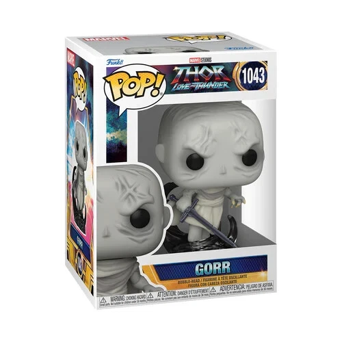 Nuevo Marvel Thor Love & Thunder Gorr Funko POP #1043 con Protector