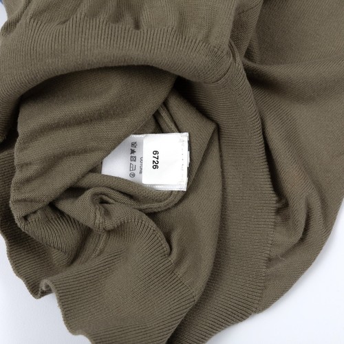 Fred Perry Womens V-Neck Jumper Sweater UK 18 XL Made in Italy 100% Cotton - Picture 11 of 12