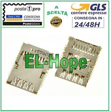 LETTORE SIM CARD SCHEDA LG G2 MINI D920 G FLEX2 H955 H525N G4C SLOT MICRO SD