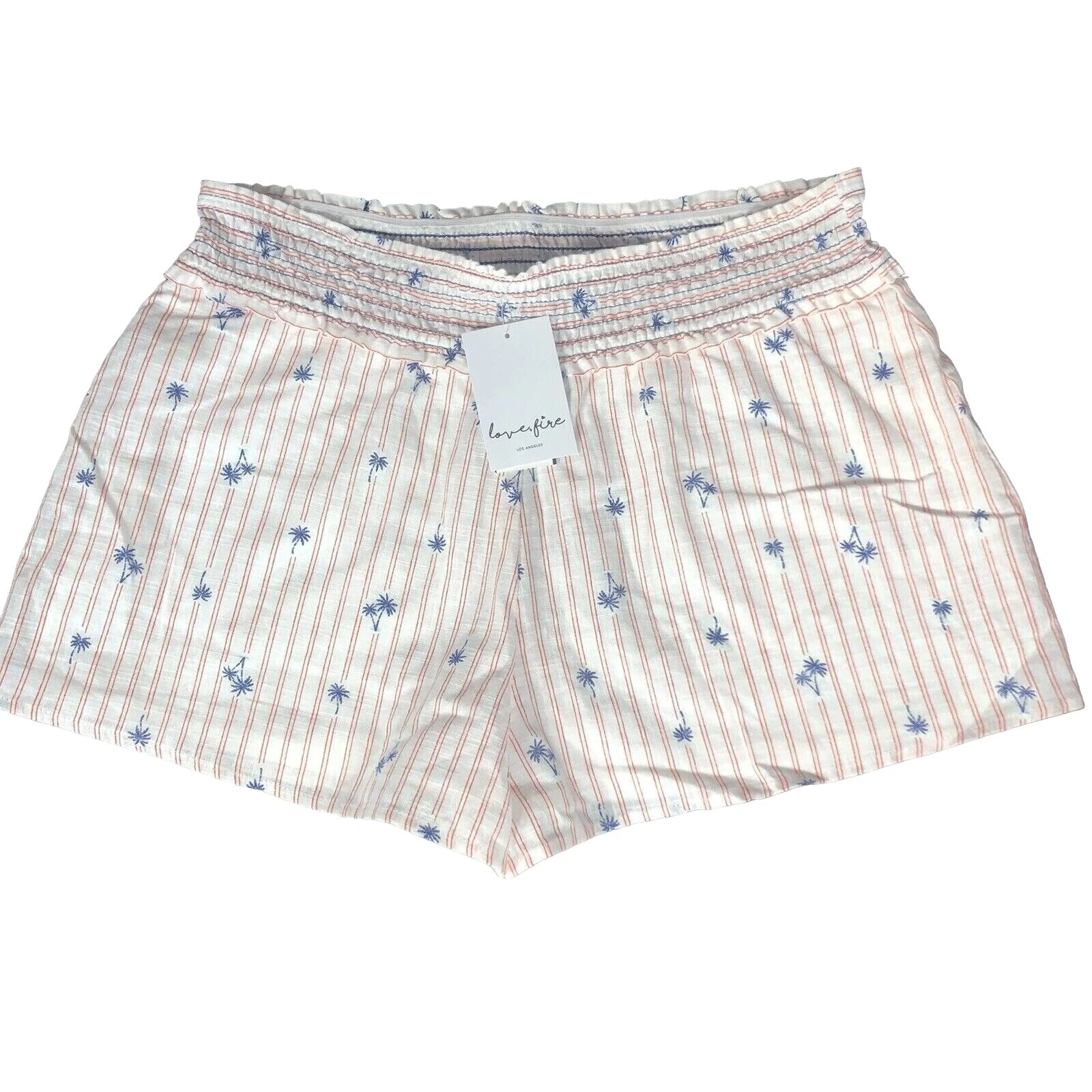 Tamaño Regular Pantalones Cortos Love, Fire para Mujeres