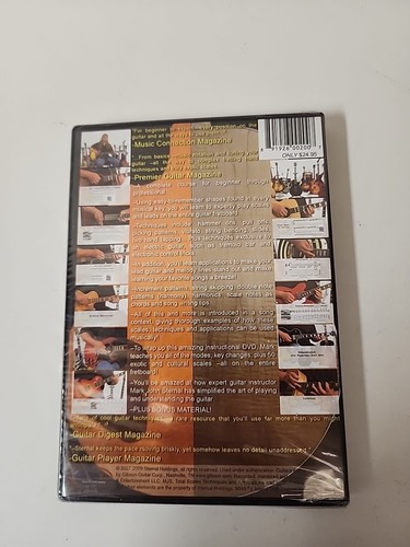 Guitar Total Scales Techniques & Apps Mark Sternal DVD 4Hrs Beginners - Pros New - Foto 2 di 2