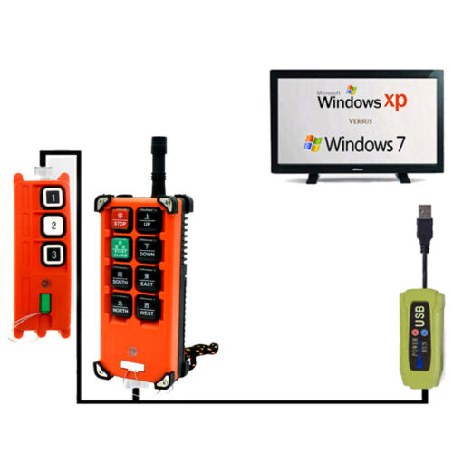 F21-E1B Hebezeug Kran Radio Heben Wireless Fernbedienung Sender + Empfänger - Bild 10 von 11