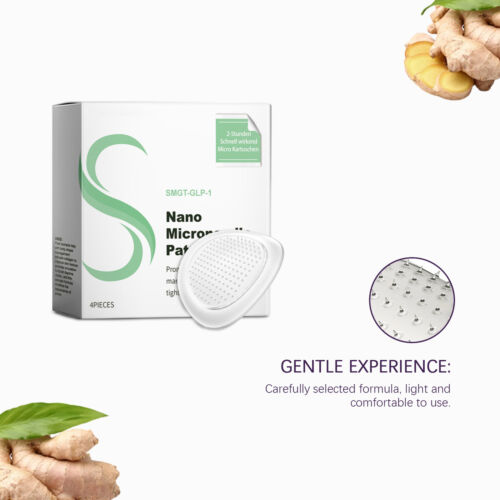 Nano Microneedle Body Care Patch 4pcs For Weight Loss & Young Skin Texture - Foto 4 di 12