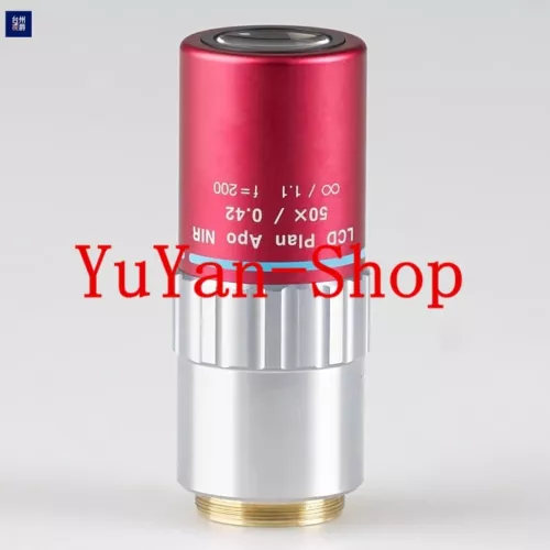 1PC mitutoyo LCD Plan Apo NIR 50x/0.42 ∞/1.1  SHIP EXPRESS P2057E YL