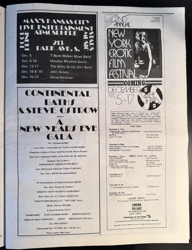 ANDY WARHOL'S INTERVIEW MAGAZINE - No 28, Dec 1972 - SuperFly, CurtisMayfield EX - Picture 13 of 24