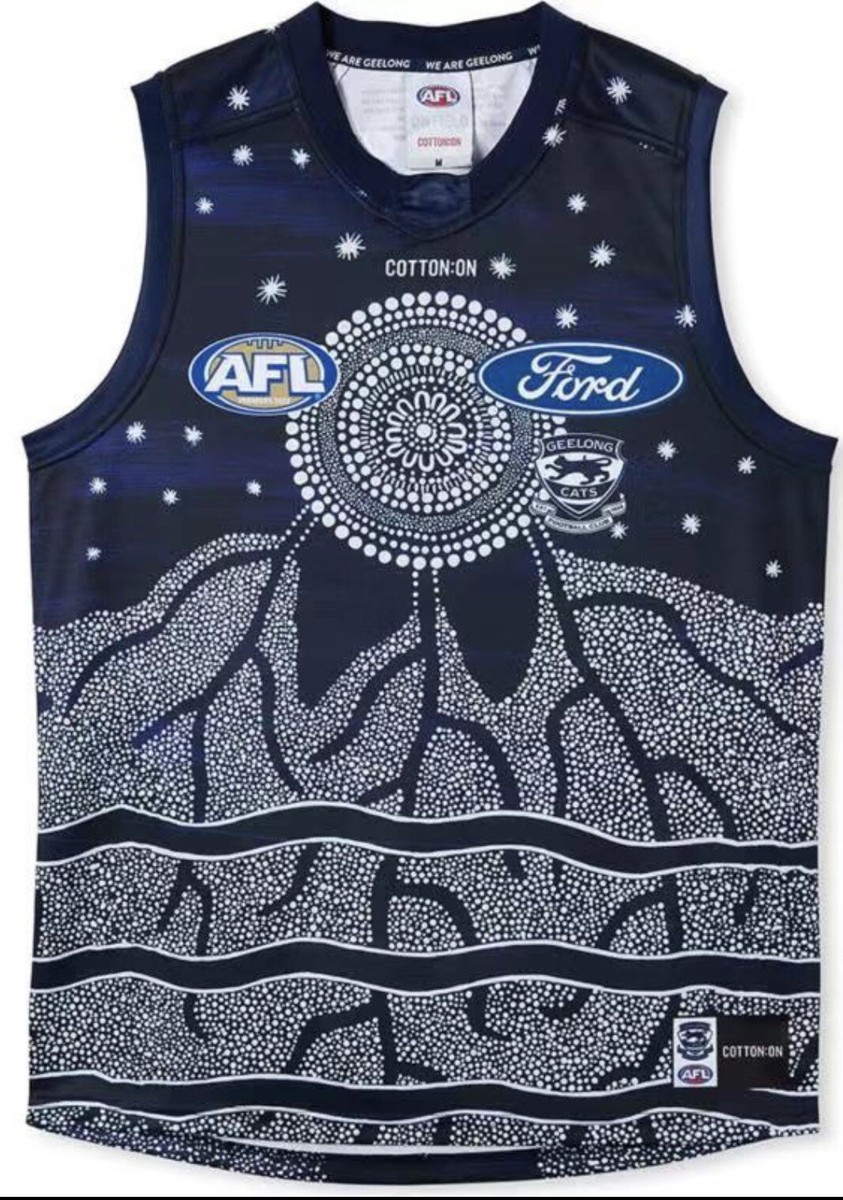 Geelong Cats 2023 Indigenous Guernsey S-XXL AFL | eBay