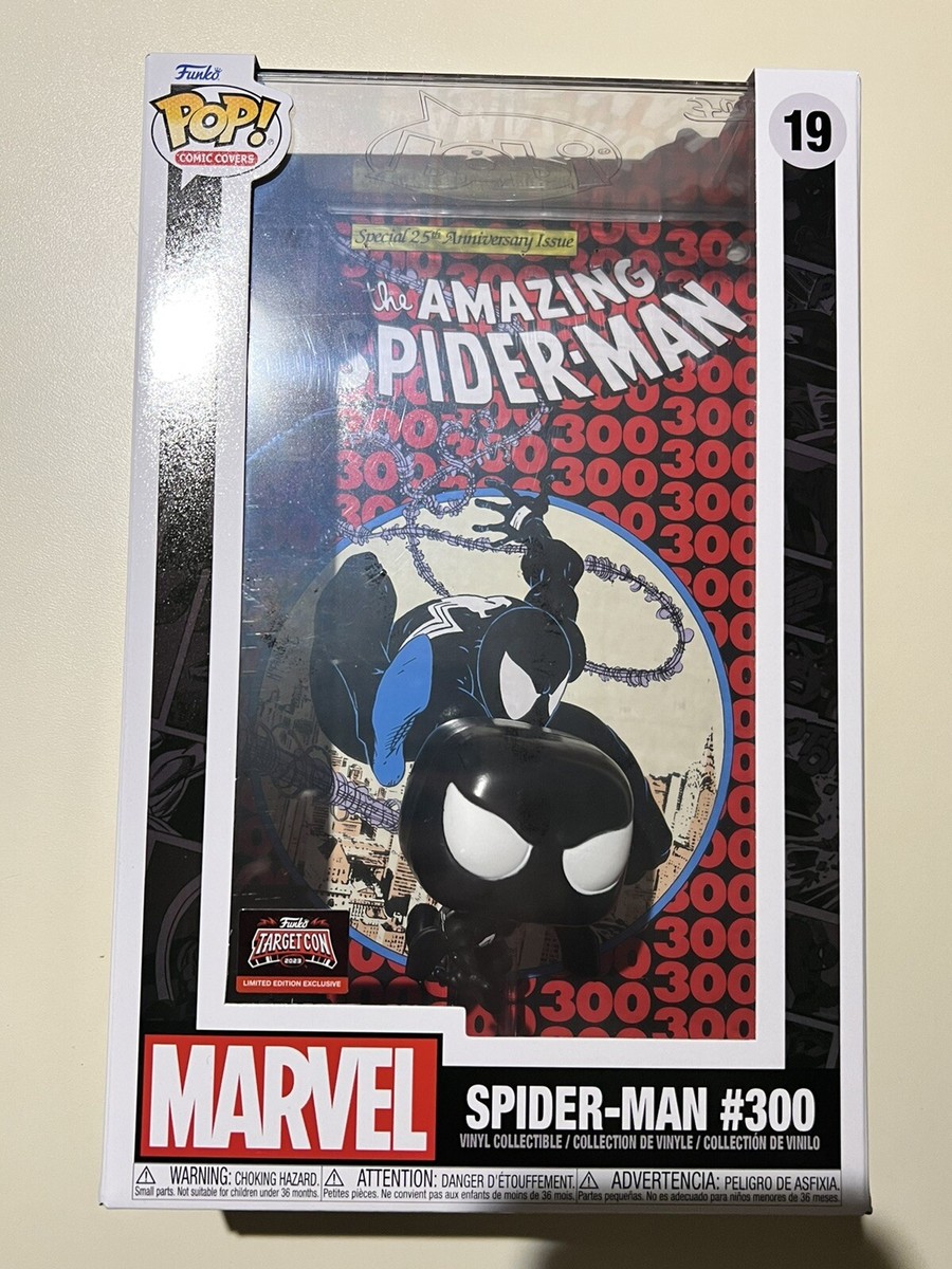 Funko　MARVEL POP! Spider-Man #300 🔥🔥Funko POP! Comic Cover 19 : Spider-Man # 300 Target Con
