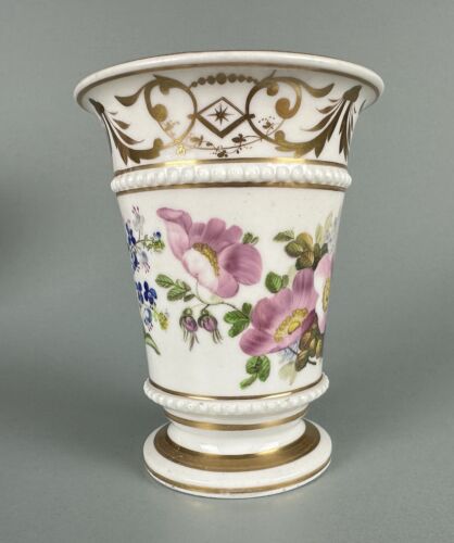 English Porcelain c1820s Spill Vase Antique English Porcelain. - Picture 5 of 9