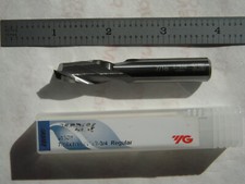NEW YG-1, 7/16" DIA. X 1" LOC X 2-3/4" OAL 2 FL C.C. CARBIDE SQUARE ENDMILL    