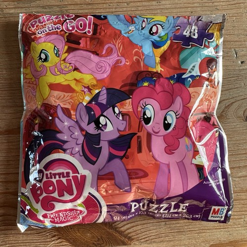 MB Puzzle On The Go Hasbro My Little Pony Jigsaw 48 Pcs 4+ - Picture 3 of 5