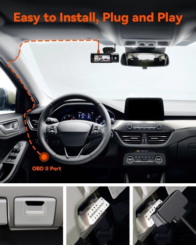 Vantrue OBD Festkabel für USB-C Dashcams mit LCD Bildschirm (siehe Angebot) - Bild 7 von 8